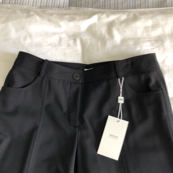 NWT Armani Collezioni wide leg pants - Picture 6 of 8